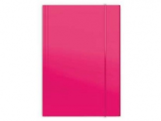 Teczka z gumk� PENMATE A4 Top - r�owa