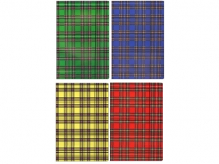 Teczka z gumk� A4 BENIAMIN szkocka krata