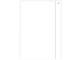 Teczka z gumk� A3 INTERDRUK bia�a