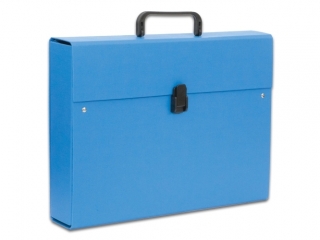 Teczka z r�czk� PENAMTE A4 Maxi Plus -  niebieska