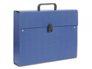 Teczka z r�czk� PENAMTE A4 Maxi Plus - granat