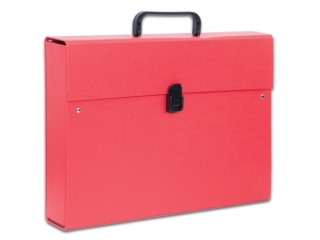 Teczka z r�czk� PENAMTE A4 Maxi Plus - czerwona