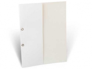 Skoroszyt oczkowy 1/2 A4 - 350g/m2 UNIPAP