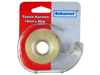Tama biurowa z obcinaczem SCHEMAT 18mm x 36yd 5018