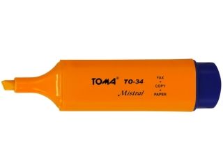 Textmarker TOMA Mistral pomarańczowy TO-334